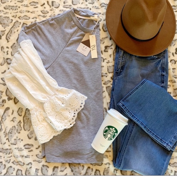 Bohemian Lace Cozy Sweater - Picture 4 of 4